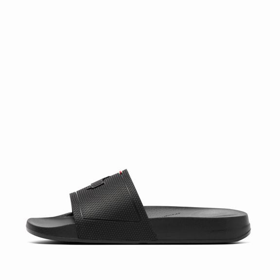 Mules Femme Fitflop Iqushion Rubber Noir (VET386091)